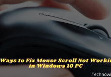 8 Ways to Fix Mouse Scroll Not Working in Windows 10 PC 2024 8 Ways to Fix Mouse Scroll Not Working in Windows 10 PC