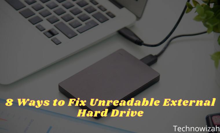 8 Ways to Fix Unreadable External Hard Drive