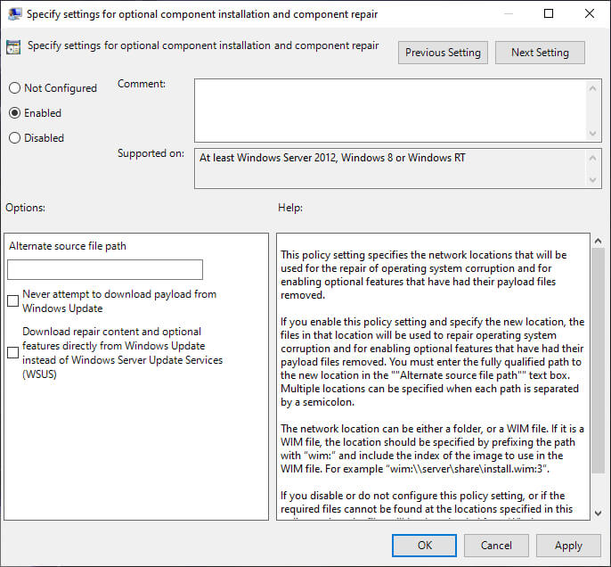 Configure Your Group Policy