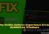 Fix Nvidia Geforce Experience Error 0x0003 on Windows 2024 Fix Nvidia Geforce Experience Error 0x0003 on Windows 10 PC