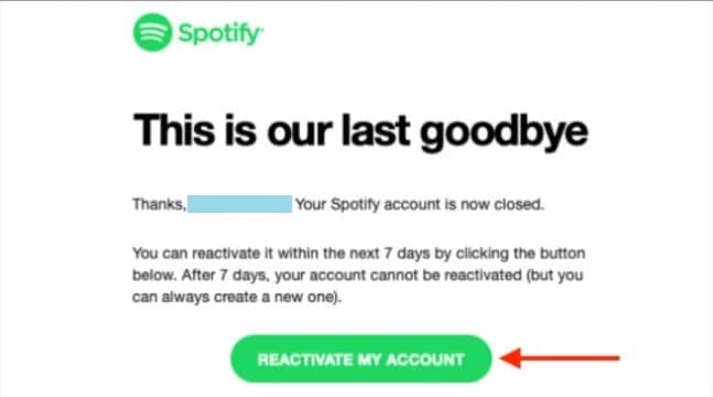 How to Reactivate a Spotify Account That Has Been Deleted Closed