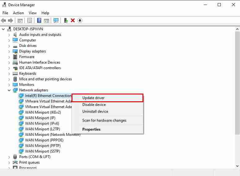 How to Update Display and Network Driver