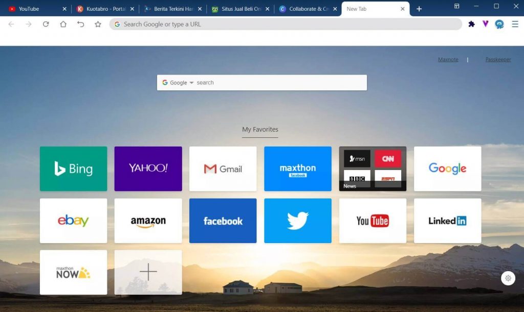 maxthon browser engine