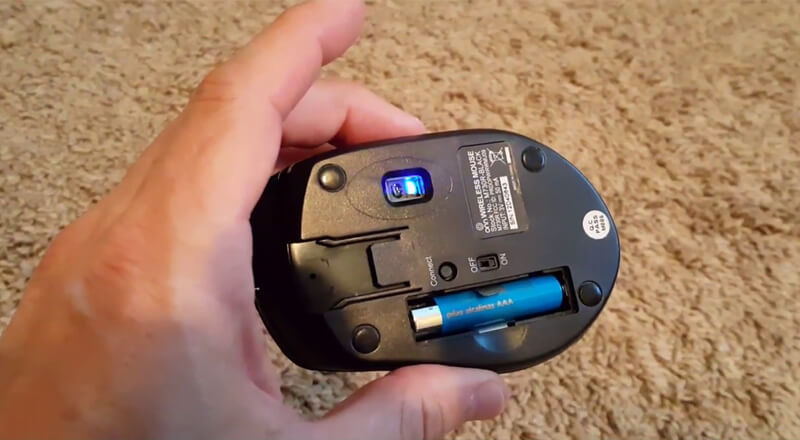 Replace Mouse Battery