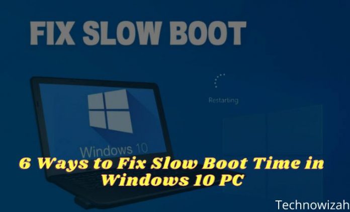 computer startup time slow