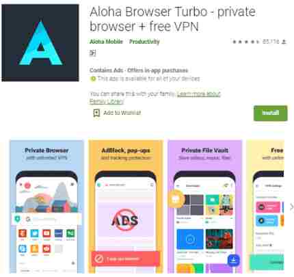 Aloha Browser Turbo