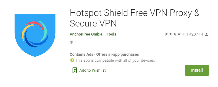 Hotspot Shield Free VPN