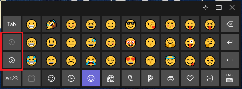 How to Bring Up Emojis in Windows 8.1 and 10