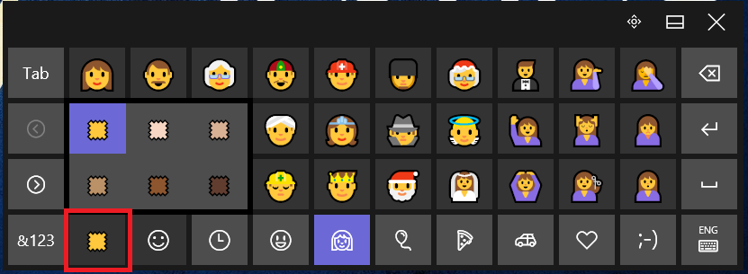 How to Bring Up Emojis in Windows 8.1 and 10