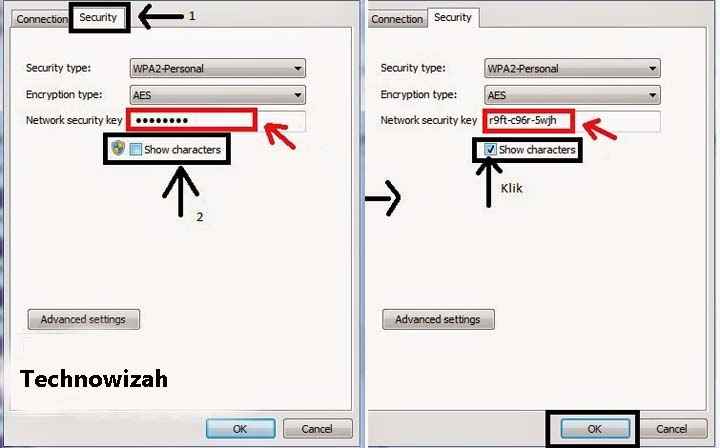Knowing Wifi Password in Windows 7