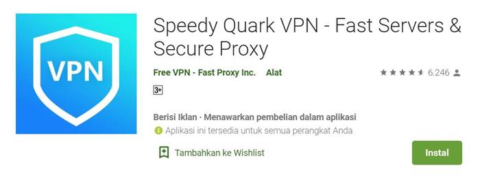 Speedy Quark VPN 