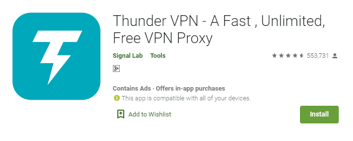 Thunder VPN