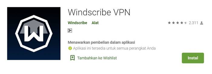 Windscribe 