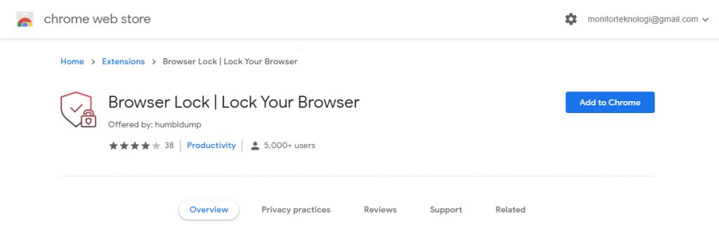 Download Browser Lock Extension