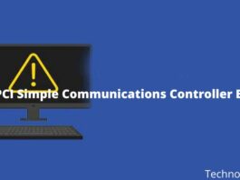 fix pci simple communications controller