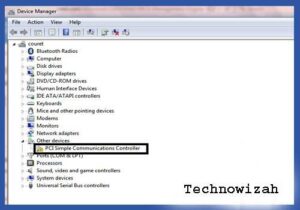 How To Fix PCI Simple Communications Controller Error 2024 - Technowizah