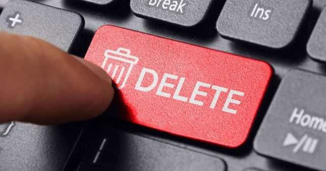 How to delete files on Windows 11 laptop using the Delete icon in the Context Menu