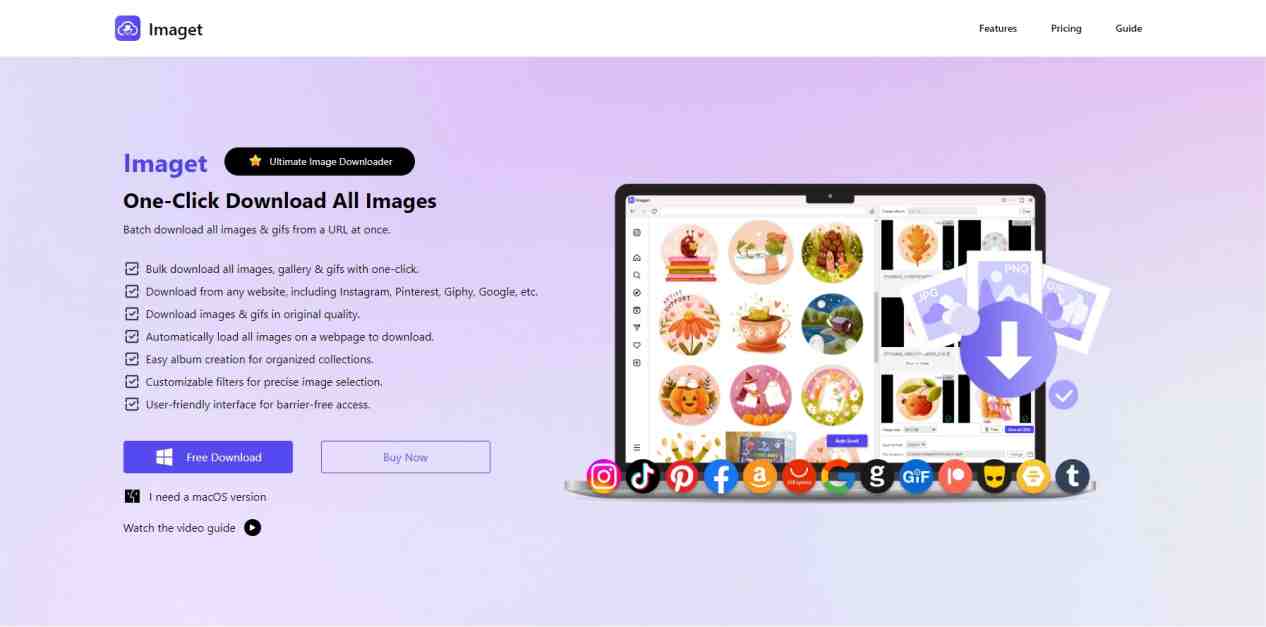 How to Download All Images on a Web Page At Once with Imaget